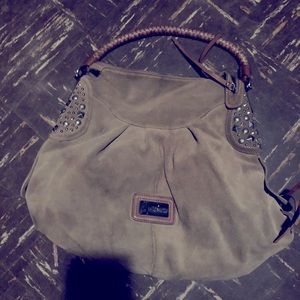 Tan GUESS shoulder bag